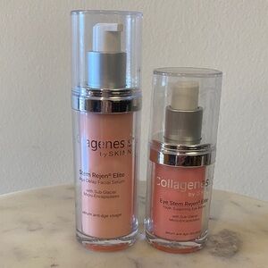 SKINN Collagenesis Face Serum & Eye Serum Duo Sealed! Rare Find!